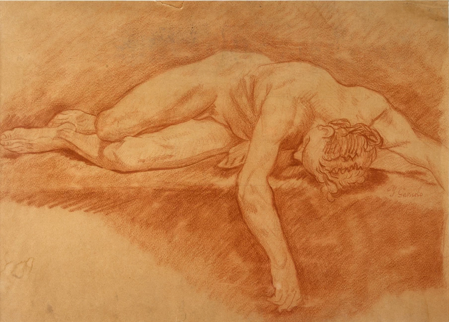 José Garnelo y Alda - Nudo